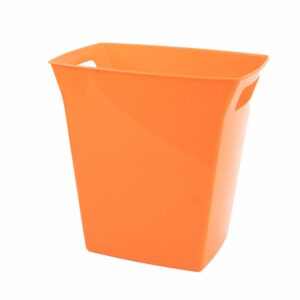 Cesto De Basura Color Naranja HAIXING PLASTIC Unidad