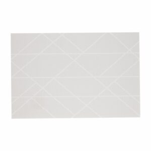 Individual Para Mesa Diseño Rombos Plomo FREE HOME Unidad