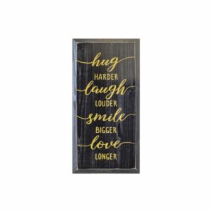 Cuadro Dos Frases Surtido Never Give Up FUZHOU 30 X 60 CM