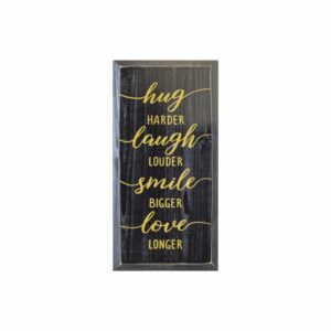 Cuadro Dos Frases Surtido Never Give Up FUZHOU 30 X 60 CM