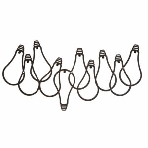 Ganchos Para Pared Metálico Focos FUZHOU 50 X 25 Cm