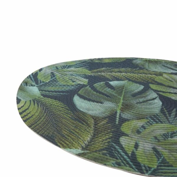 Individual Hojas Verde Redondo TAIZHOU 38 Cm - Imagen 2