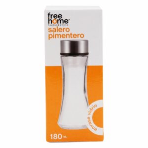 Salero Tapa De Metal FREE HOME 180 Ml