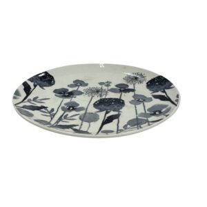 Plato Flores Azul FREE HOME 20 CM
