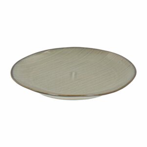 Plato Medio Beige Marrón KIC KARPERY 21.8 CM