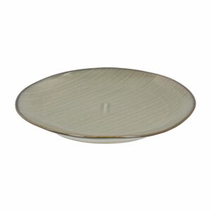 Plato Medio Beige Marrón KIC KARPERY 21.8 CM