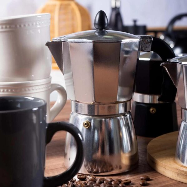Jarra Cafetera De Aluminio ZHEJIANG SEECIN 6 Tazas - Imagen 4