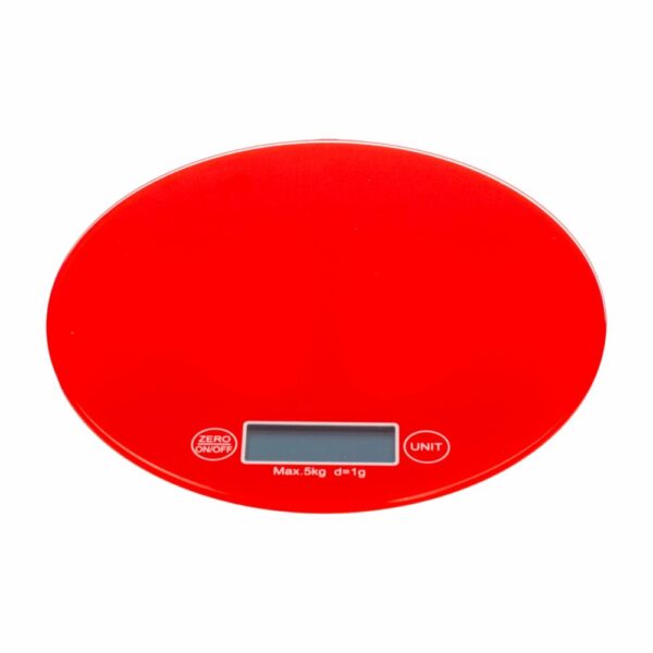 Balanza Digital De Cocina Roja FREE HOME 5 Kg - Imagen 2
