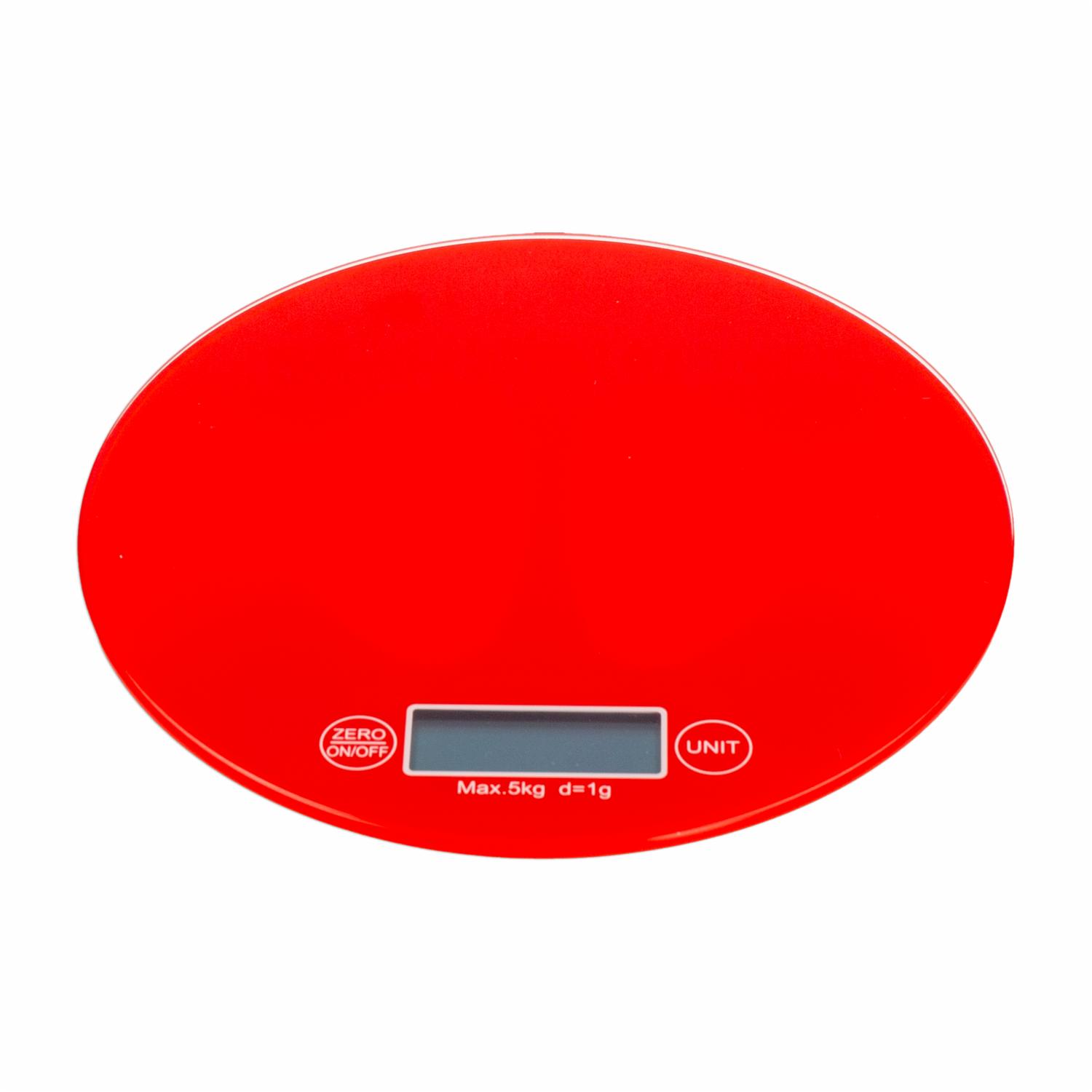 Balanza Digital De Cocina Roja FREE HOME 5 Kg