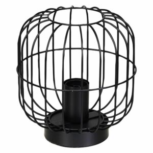 Lámpara De Mesa Negra FREE HOME Metalica