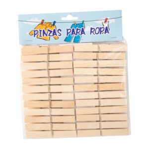 Pinzas De Ropa De Madera FREE HOME Unidad