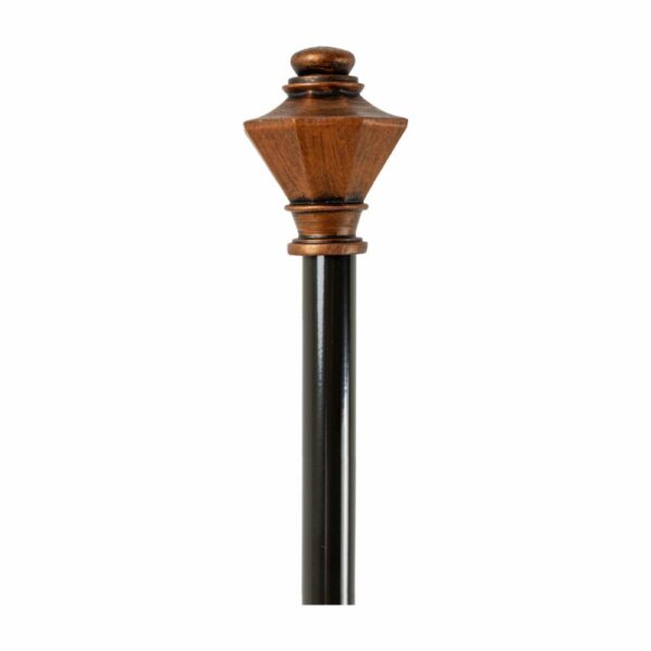 Set Cortinero Diseño Bronce Cuadrado FREE HOME 213 Cm - Imagen 2