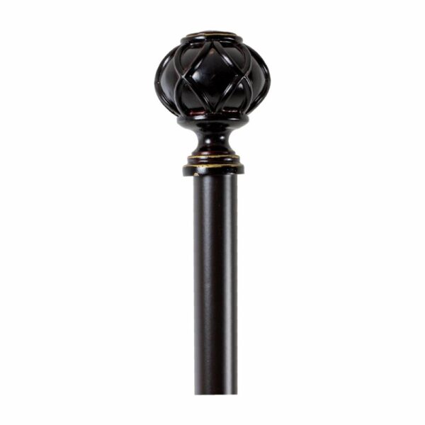 Set Cortinero Bronce Diseño Redondo FREE HOME 213 Cm - Imagen 2