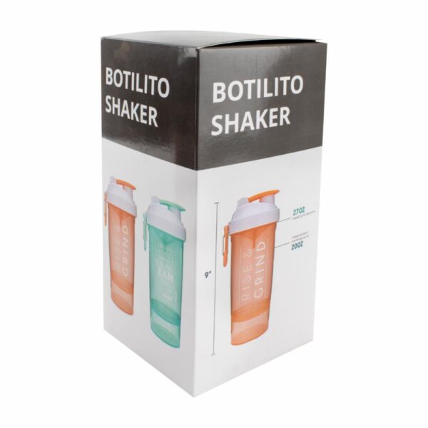 Tomatodo Shaker Con Cernidera Y Compartimiento FREE HOME 800 Ml - Imagen 2