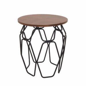 Mesa Lateral MOBILIA Metal y MDF