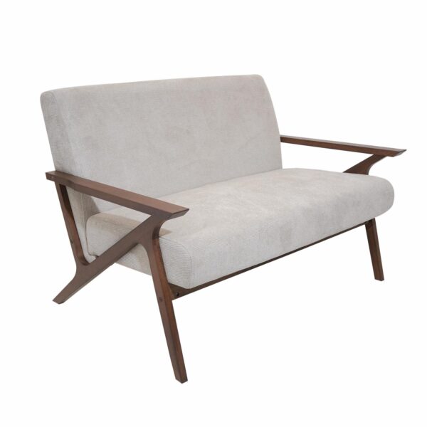 Asiento Grande MOBILIA Madera De Caucho Y Espuma - Imagen 2