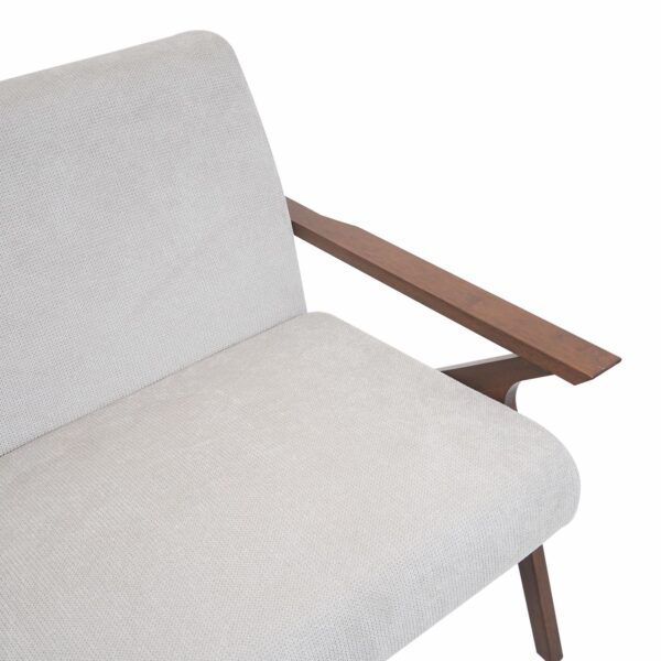Asiento Grande MOBILIA Madera De Caucho Y Espuma - Imagen 5