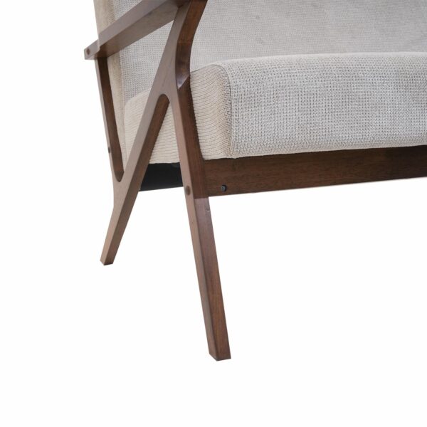 Asiento Grande MOBILIA Madera De Caucho Y Espuma - Imagen 6