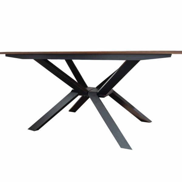 Mesa De Comedor MOBILIA Madera De Caucho Y MDF - Imagen 3