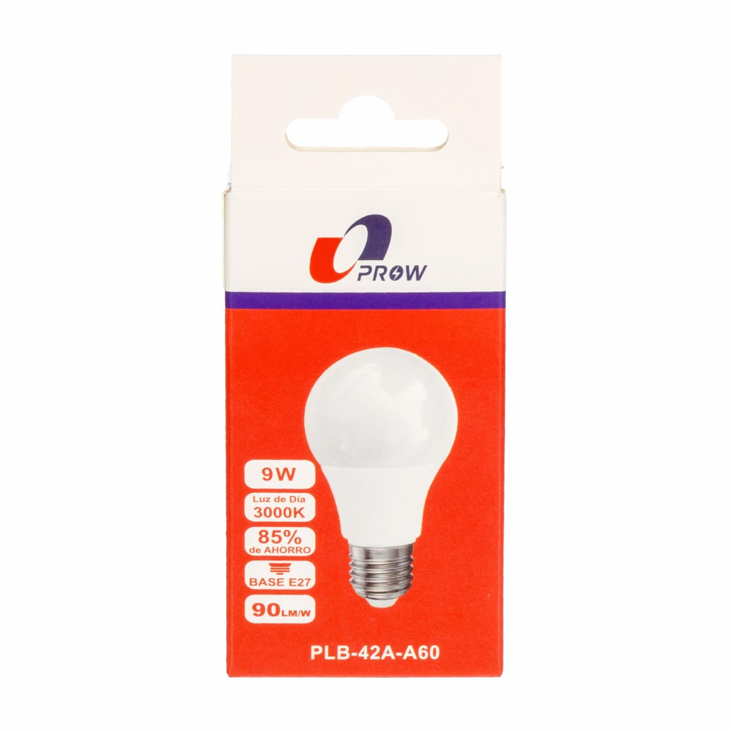 Foco Led Luz Cálida PROW 9W - Imagen 2