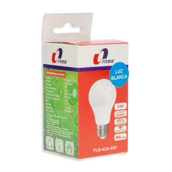 Foco Led Luz Blanca PROW 9W - Imagen 2