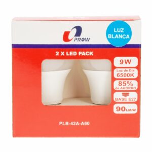 Foco Led Luz Blanca PROW 9 W 1X2Uds