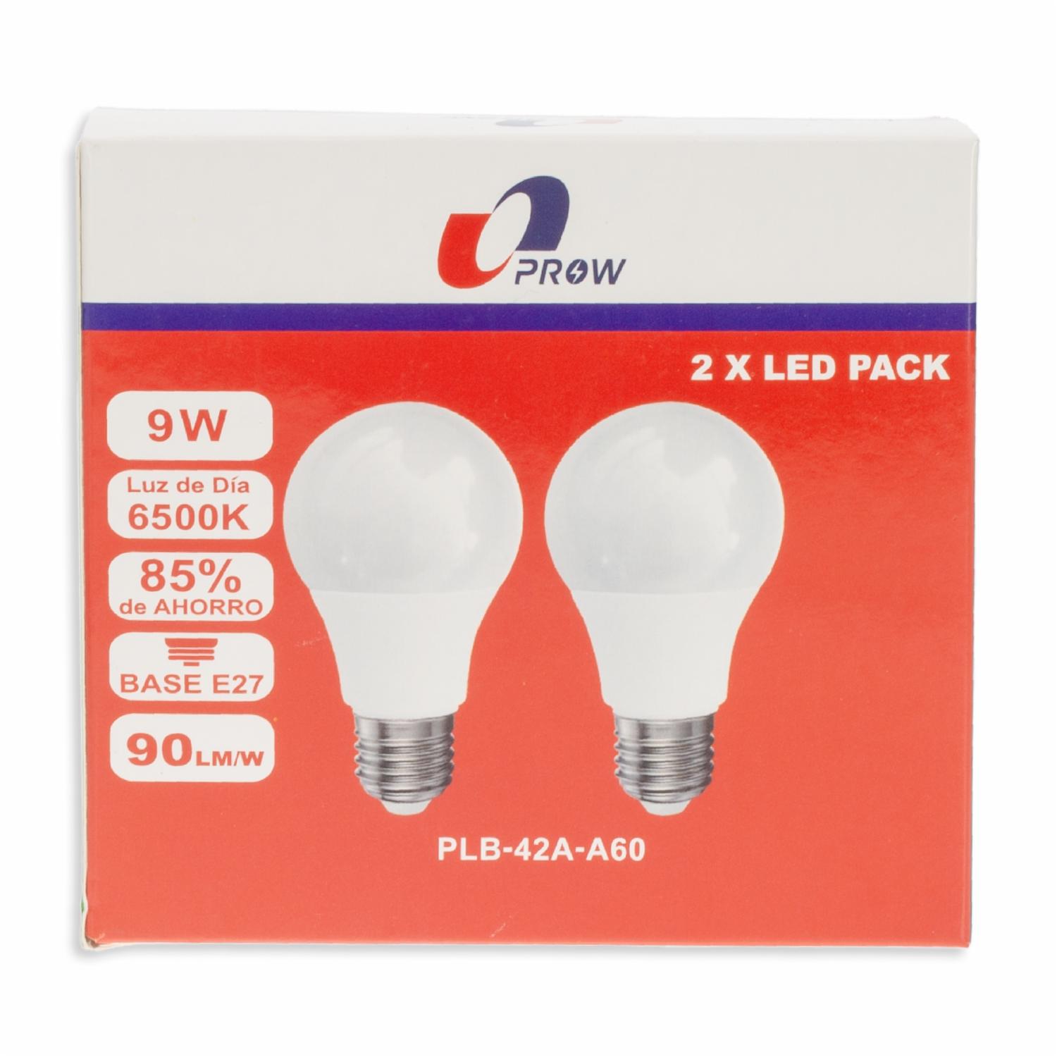 Foco Led Luz Blanca PROW 9 W 1X2Uds - Imagen 2