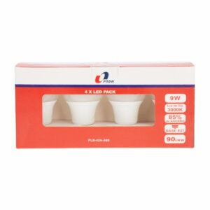 Foco Led Luz Blanca De 9W PROW X 4 Uds