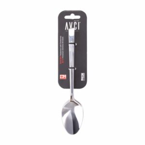 Set De Cubiertos Cucharas Plateadas Diseño Clásico 6 Puestos AVCI 6 Piezas