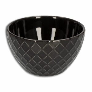 Tazón Mate Negro FREE HOME 14 Cm