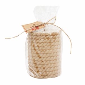 Vela Decorativa Con Soga Color Café JOY 10 Cm