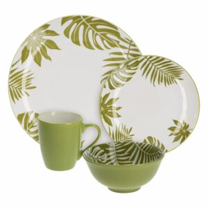 Vajilla 16 Piezas Redonda FREE HOME Ramas