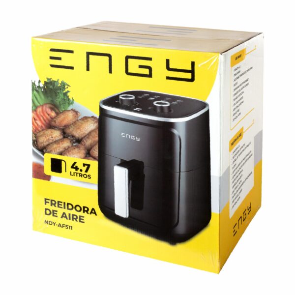 Air Fryer 1400 Watts Manual NDY-AF511 ENGY 4,7 Litros - Imagen 3
