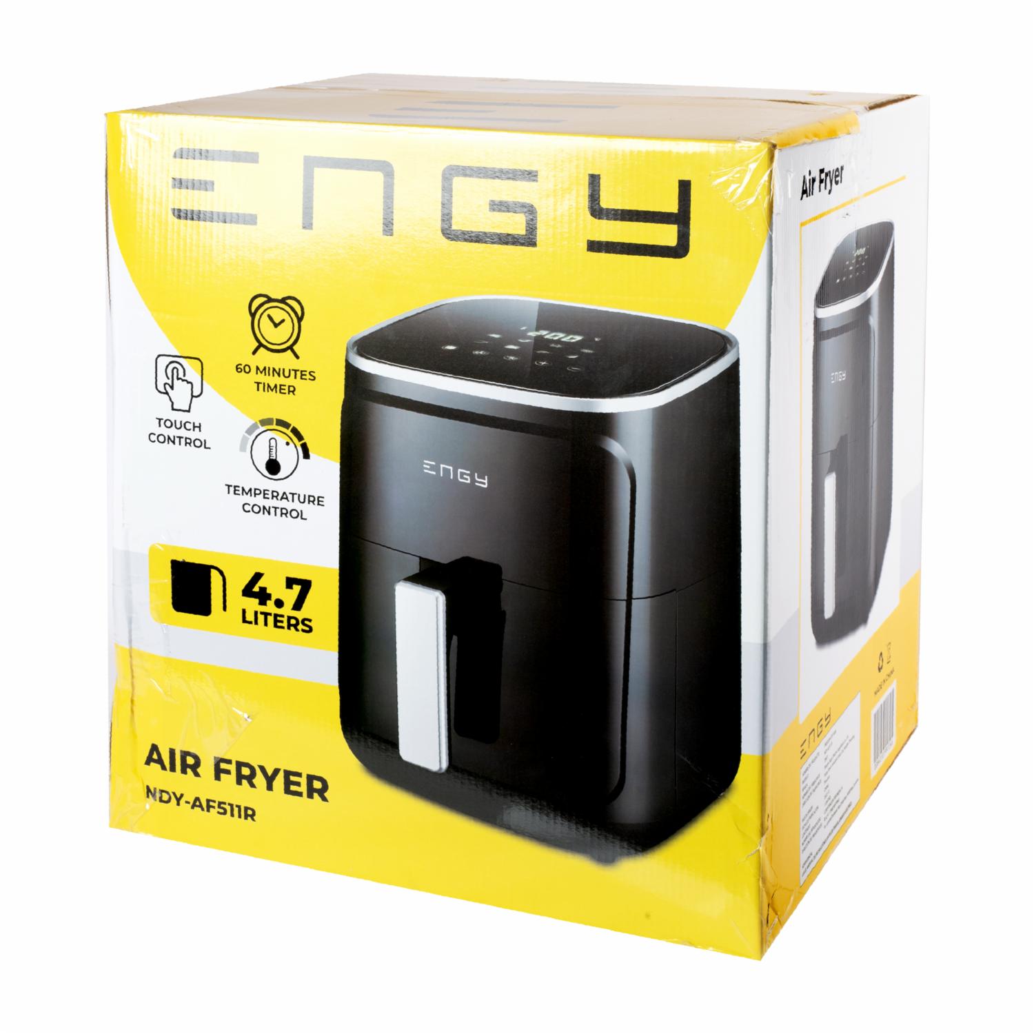 Air Fryer 1400 Watts Digital NDY-AF511R ENGY 4.7 Litros - Imagen 4