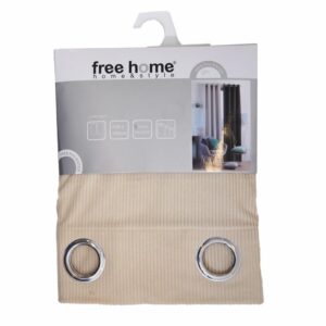 Cortina Velvet Beige FREE HOME 230 X 140 Cm