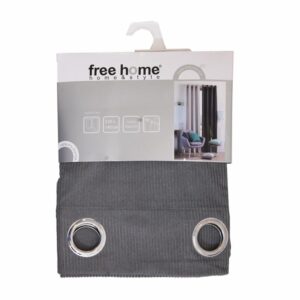 Cortina Velvet Gris FREE HOME 230 X 140 Cm