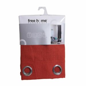 Cortina Solida Terracota FREE HOME 230 X 140 Cm