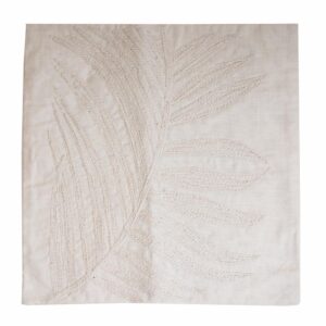 Forro De Cojín Hoja Natural FREE HOME 45 X 45 Cm