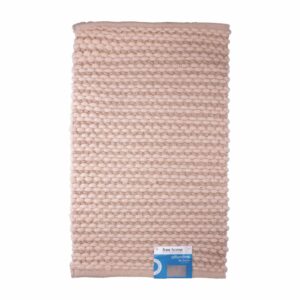 Alfombra Para Baño Rosado Bolas Lineal FREE HOME 80 X 50 Cm