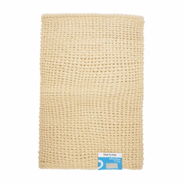 Alfombra Para Baño Light Beige FREE HOME 80 X 50 Cm