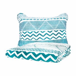 Cubrecama Patchwork FREE HOME 1 Plaza Y 1/2