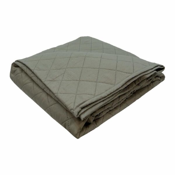 Cubrecama Unicolor Gris FREE HOME 2 Plazas - Imagen 2