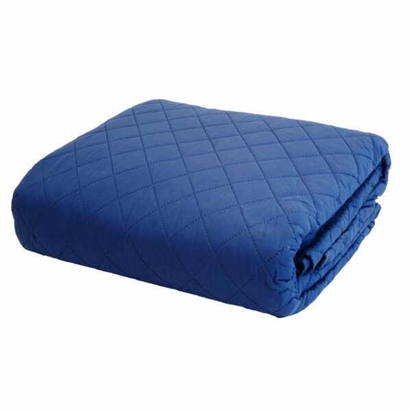 Cubrecama Unicolor Azul FREE HOME 2 Plazas - Imagen 2