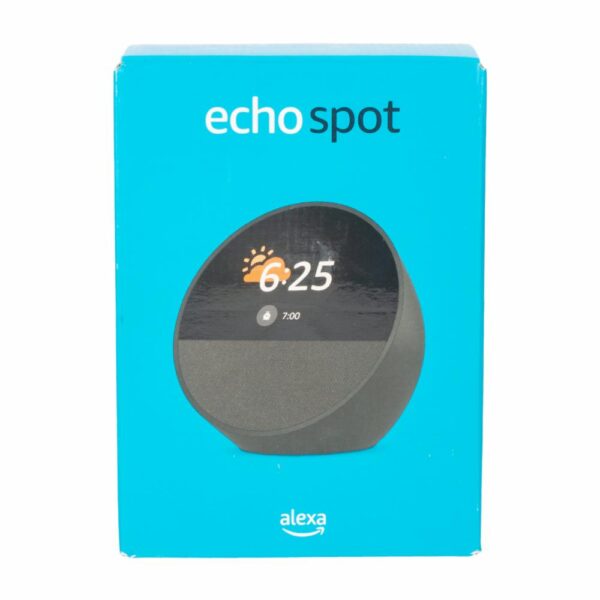 Echo Spot Black Alexa AMAZON Pantalla 2.83" - Imagen 7