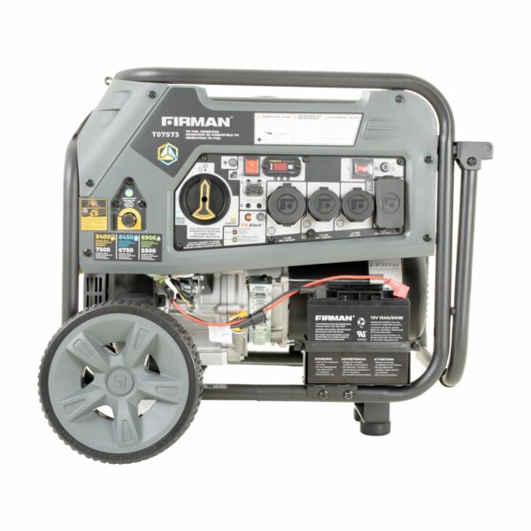 Generador Eléctrico A Gasolina Y Gas 12 Horas T07573 FIRMAN 9400W - Imagen 2
