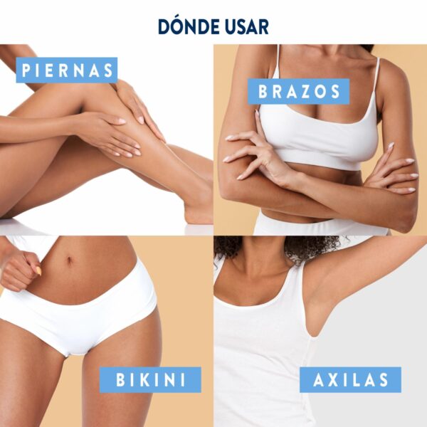 Crema Depiladora Corporal Para Piel Sensible Pure Y Fresh VEET 200 Ml - Imagen 6