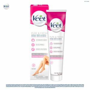 Crema Depiladora Corporal Para Piel Normal Pure Y Fresh VEET 200 Ml