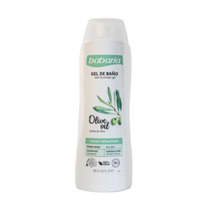 Gel De Ducha Con Aceite De Oliva Cream Sensations BABARIA 600 Ml