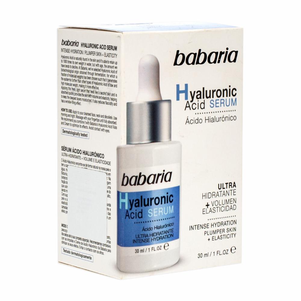 Sérum Facial Con Ácido Hialurónico BABARIA 30 Ml - Imagen 3