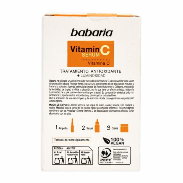 Sérum Facial Con Vitamina C BABARIA 30 Ml - Imagen 2